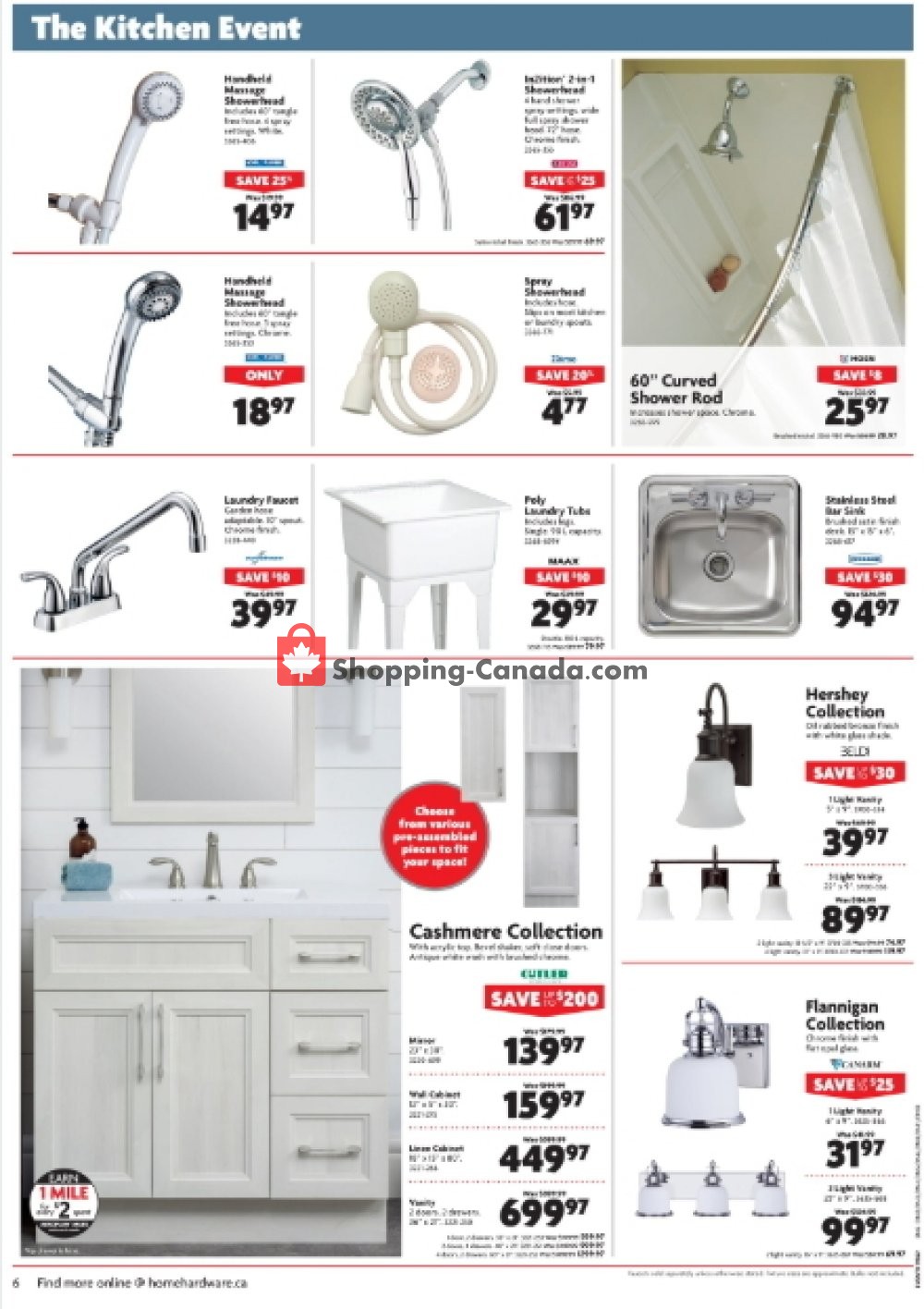 Home Hardware flyer from Wednesday October 3, 2018 to Tuesday October 9, 2018 - page 6