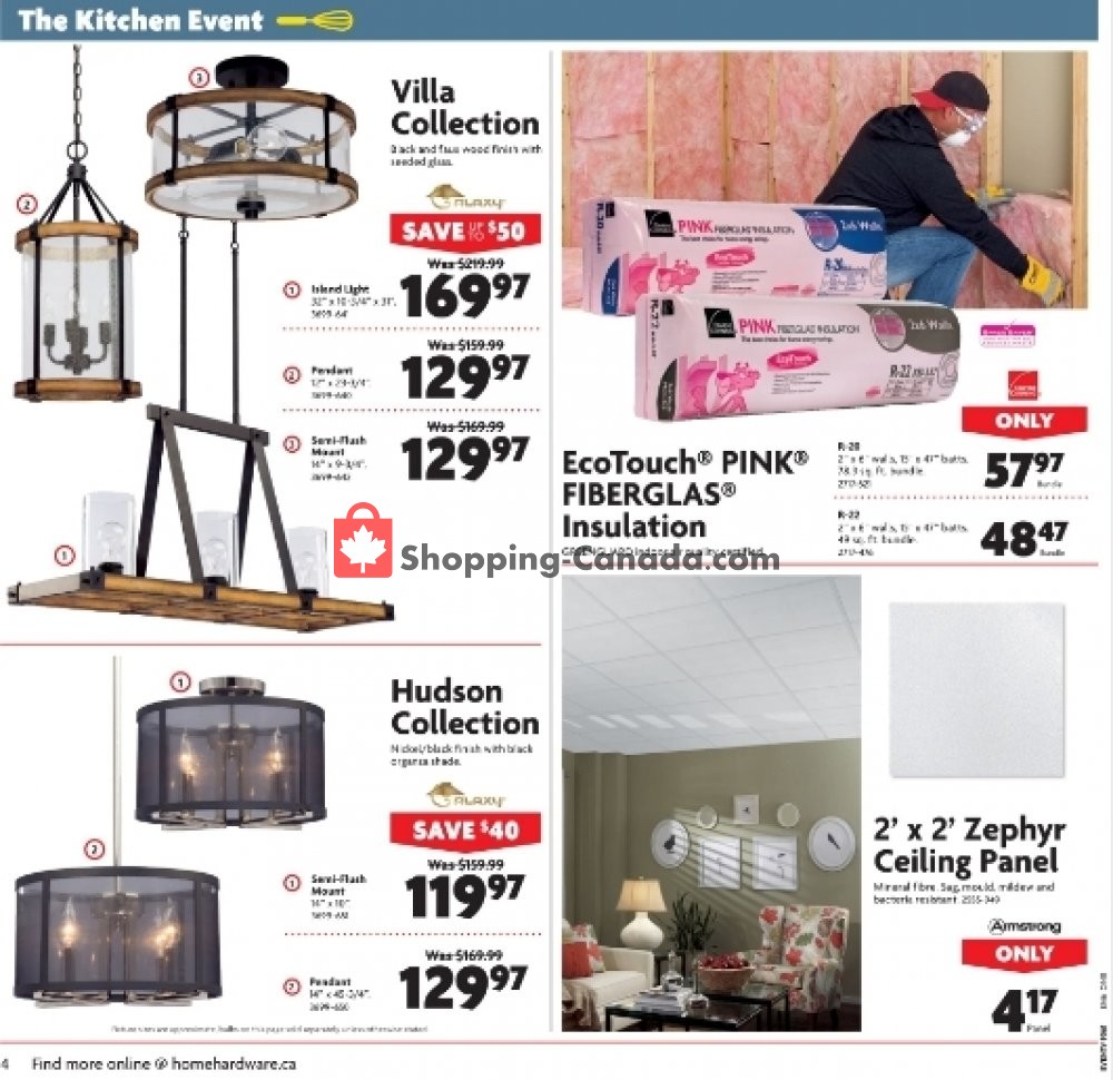 Home Hardware flyer from Wednesday September 26, 2018 to Tuesday October 2, 2018 - page 4