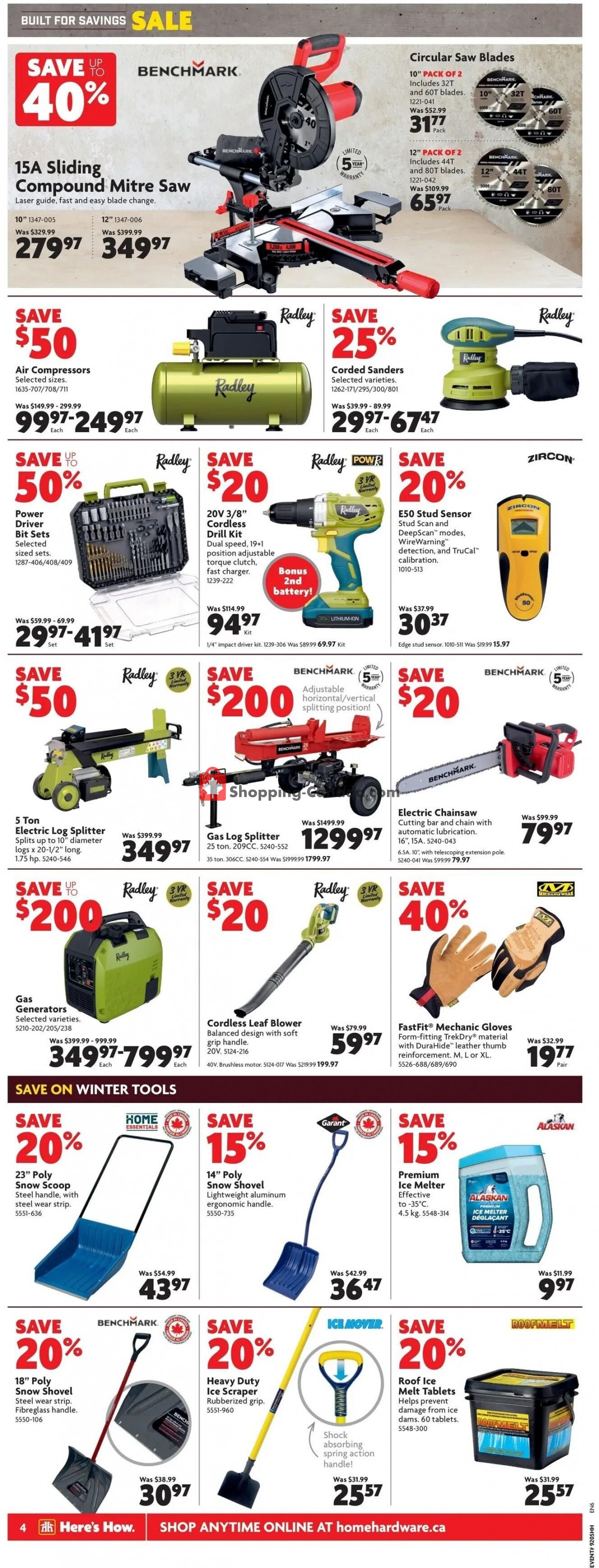 Home Hardware Canada, flyer (Built For Savings ON) February 2
