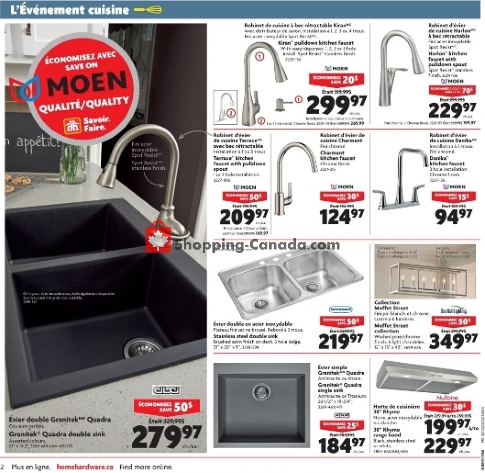 Home Hardware flyer from Wednesday September 26, 2018 to Tuesday October 2, 2018 - page 2