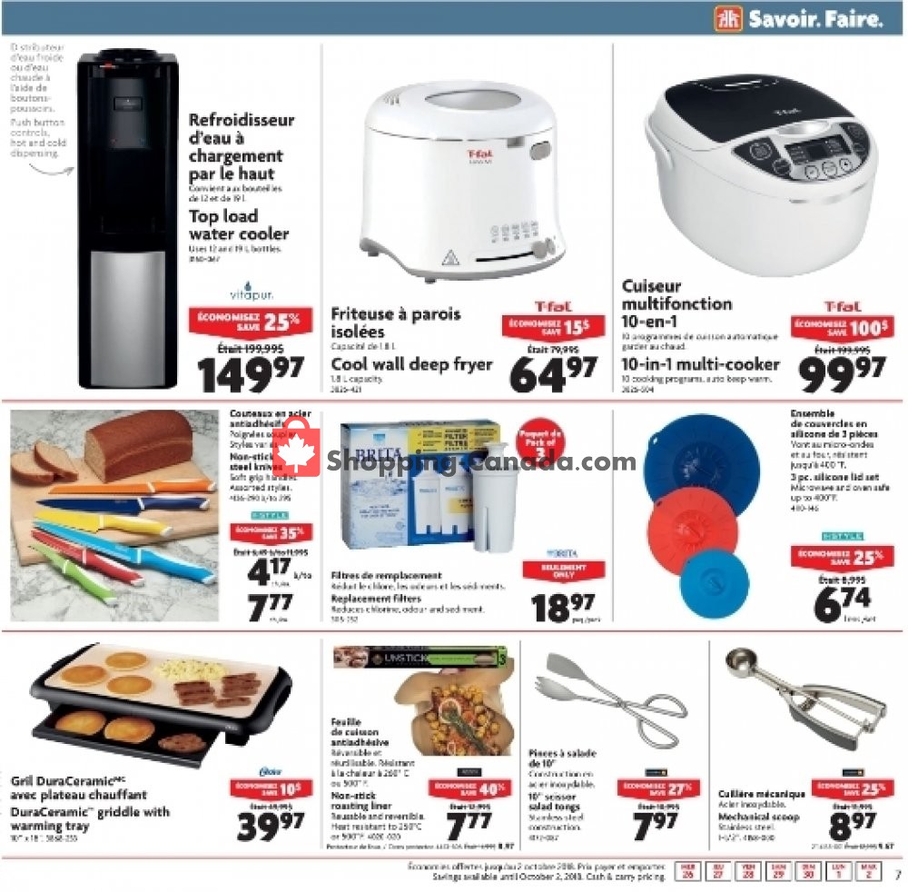 Home Hardware flyer from Wednesday September 26, 2018 to Tuesday October 2, 2018 - page 7