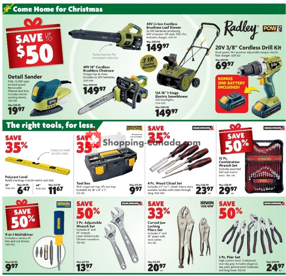 Home Hardware flyer from Thursday December 17, 2020 to Wednesday December 23, 2020 - page 8