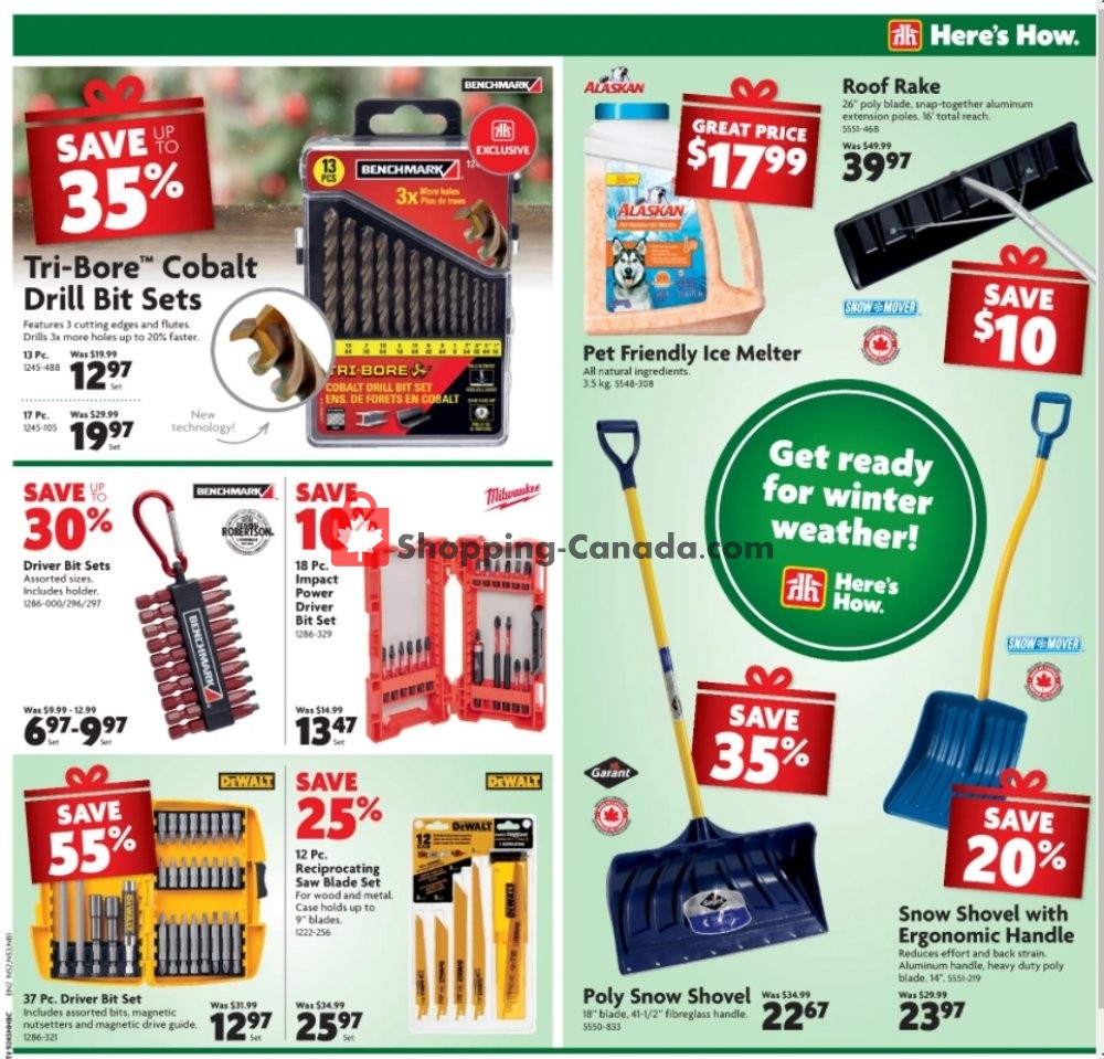 Home Hardware flyer from Thursday December 17, 2020 to Wednesday December 23, 2020 - page 9