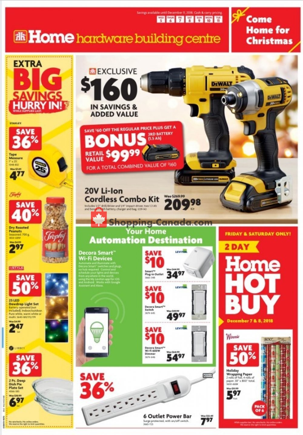 Home Hardware Canada, flyer Home For Christmas Atlantic