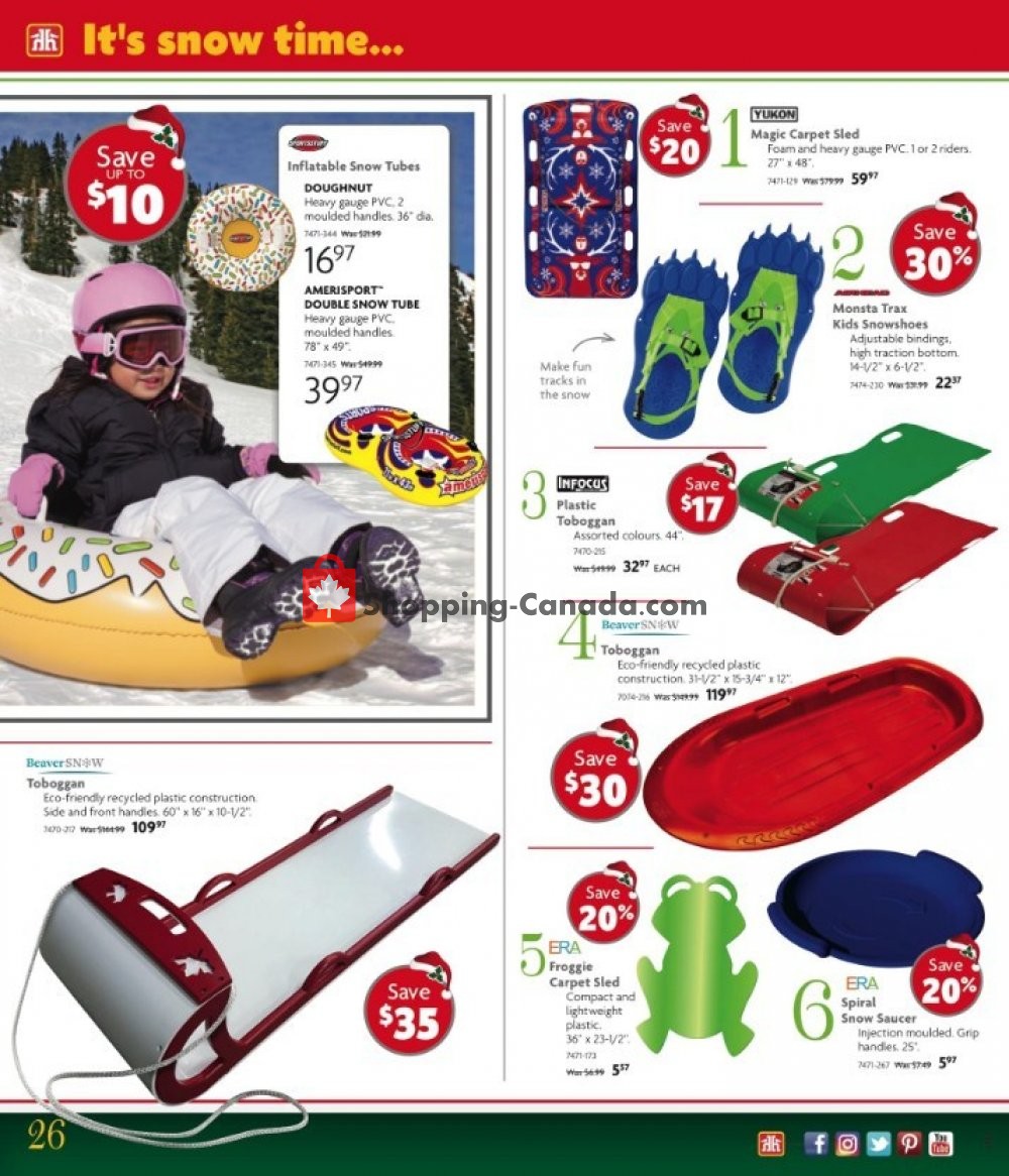 Home Hardware flyer from Wednesday October 31, 2018 to Tuesday December 11, 2018 - page 26