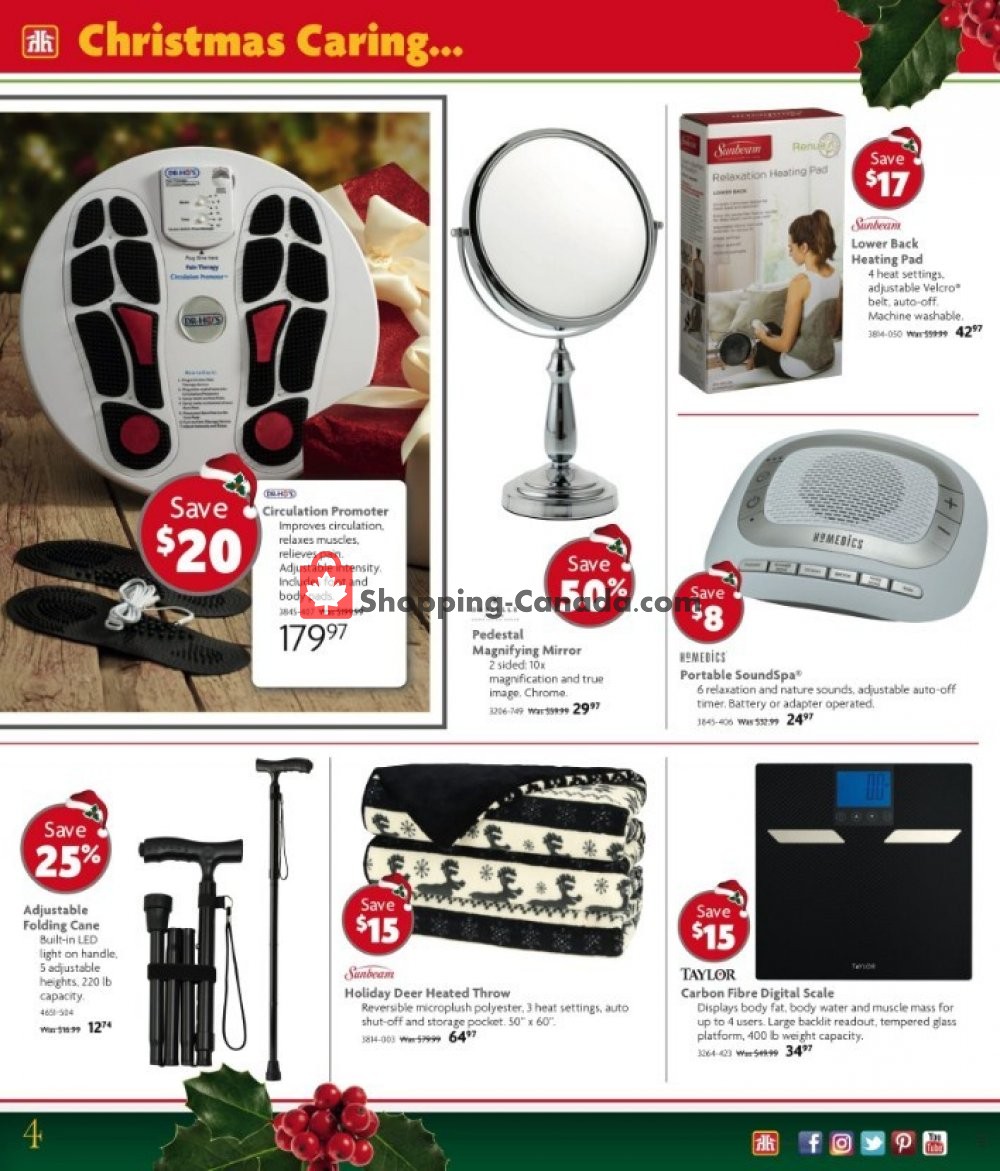 Home Hardware flyer from Wednesday October 31, 2018 to Tuesday December 11, 2018 - page 4