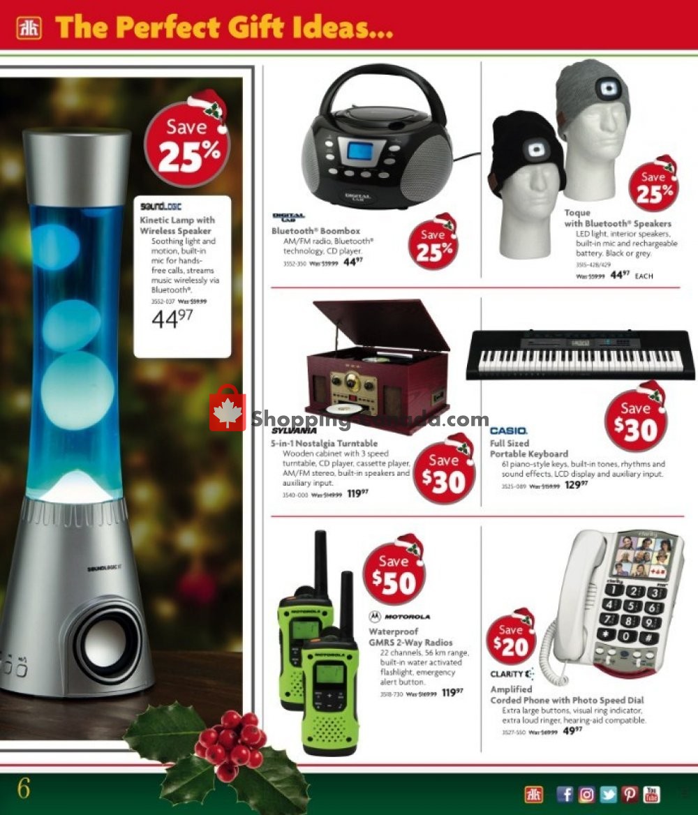 Home Hardware flyer from Wednesday October 31, 2018 to Tuesday December 11, 2018 - page 6