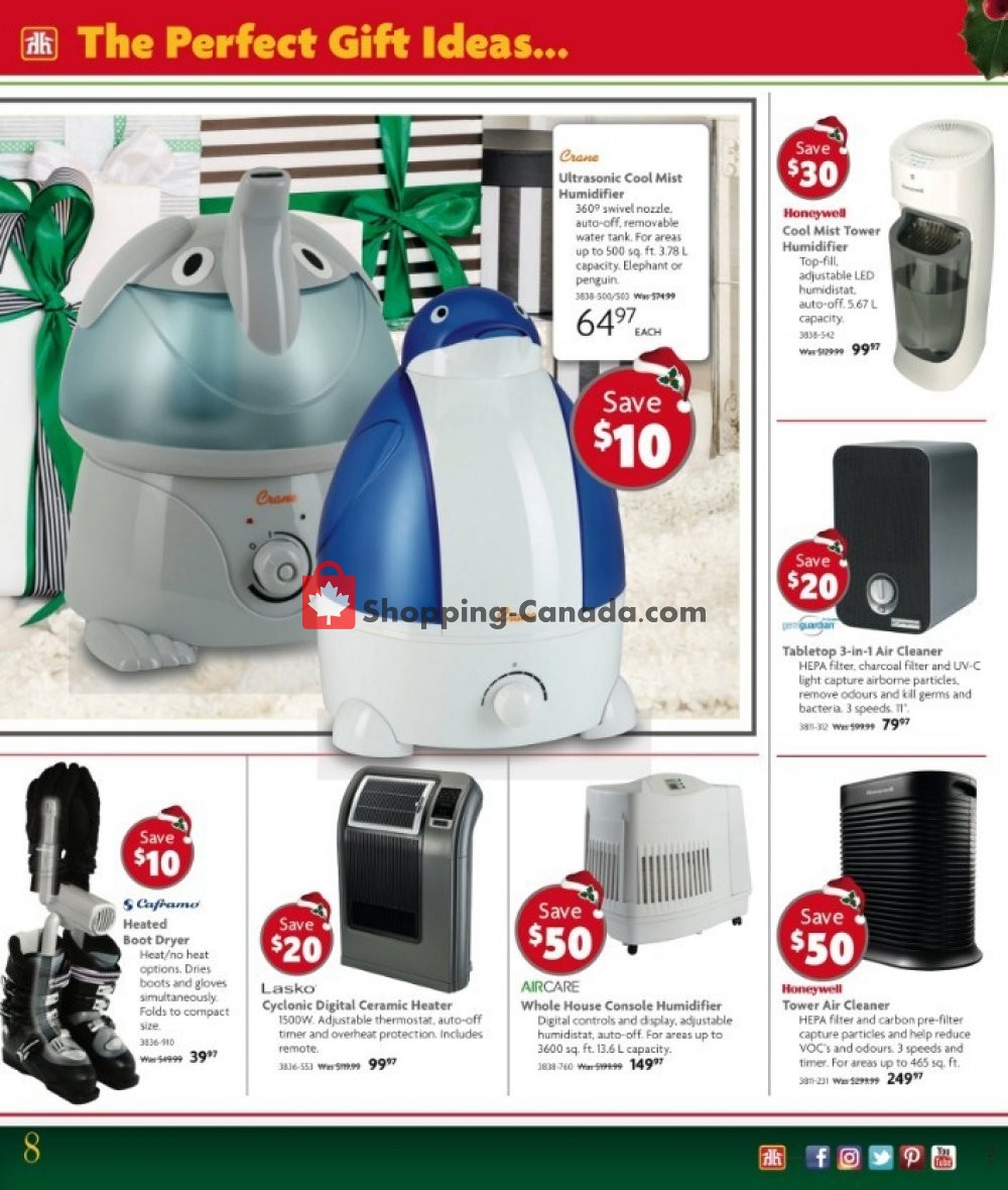 Home Hardware flyer from Wednesday October 31, 2018 to Tuesday December 11, 2018 - page 8
