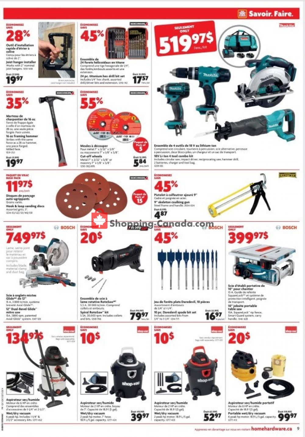 Home Hardware flyer from Thursday April 18, 2019 to Wednesday April 24, 2019 - page 10