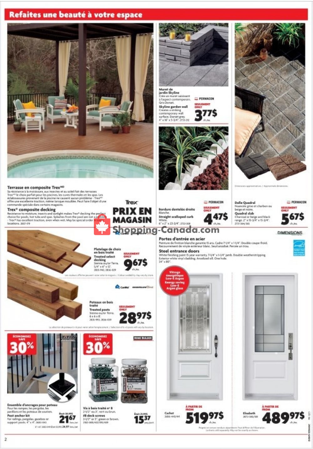 Home Hardware flyer from Thursday April 18, 2019 to Wednesday April 24, 2019 - page 3