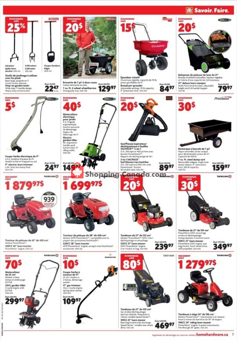 Home Hardware flyer from Thursday April 18, 2019 to Wednesday April 24, 2019 - page 8