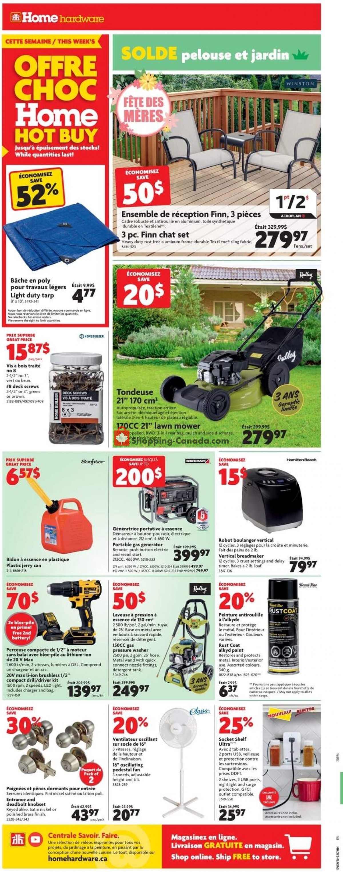 Home Hardware flyer from Thursday April 29, 2021 to Wednesday May 5, 2021 - page 2