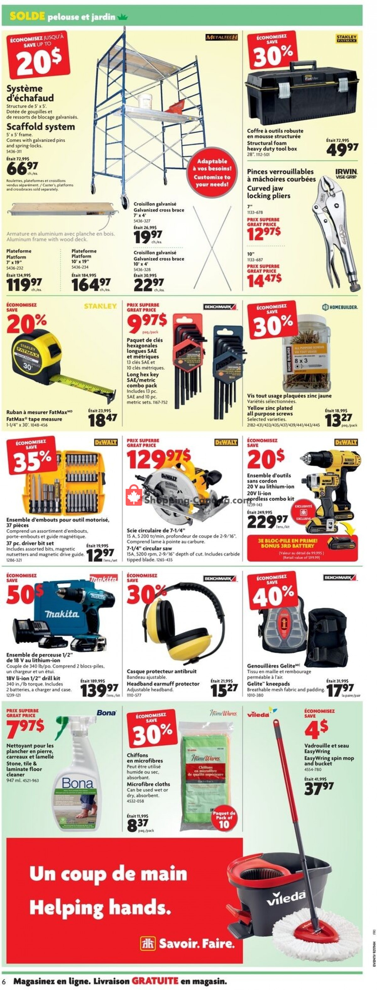 Home Hardware flyer from Thursday April 29, 2021 to Wednesday May 5, 2021 - page 9