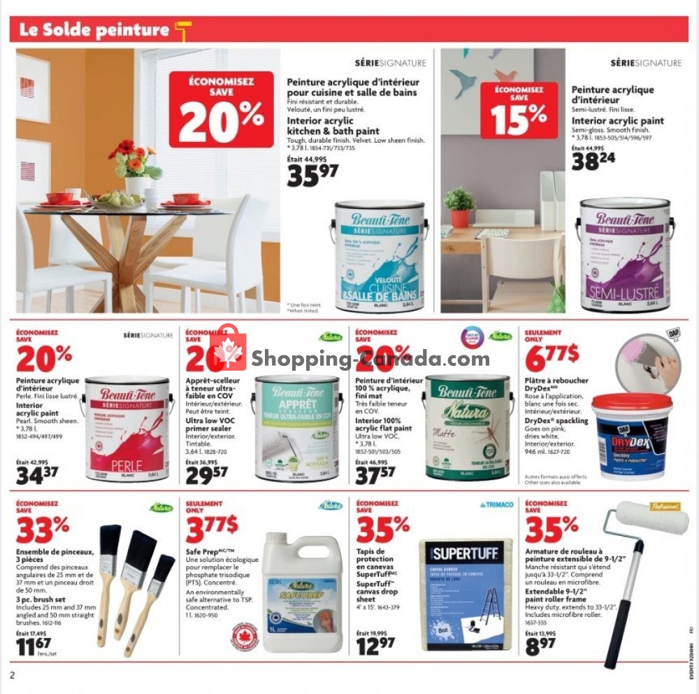 Home Hardware flyer from Thursday February 21, 2019 to Wednesday February 27, 2019 - page 3