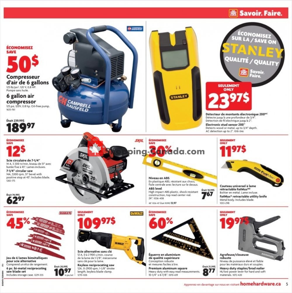 Home Hardware flyer from Thursday February 21, 2019 to Wednesday February 27, 2019 - page 6