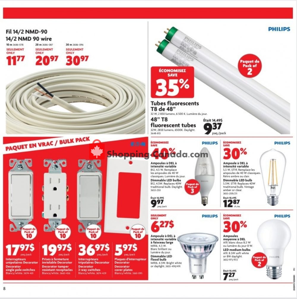 Home Hardware flyer from Thursday February 21, 2019 to Wednesday February 27, 2019 - page 9