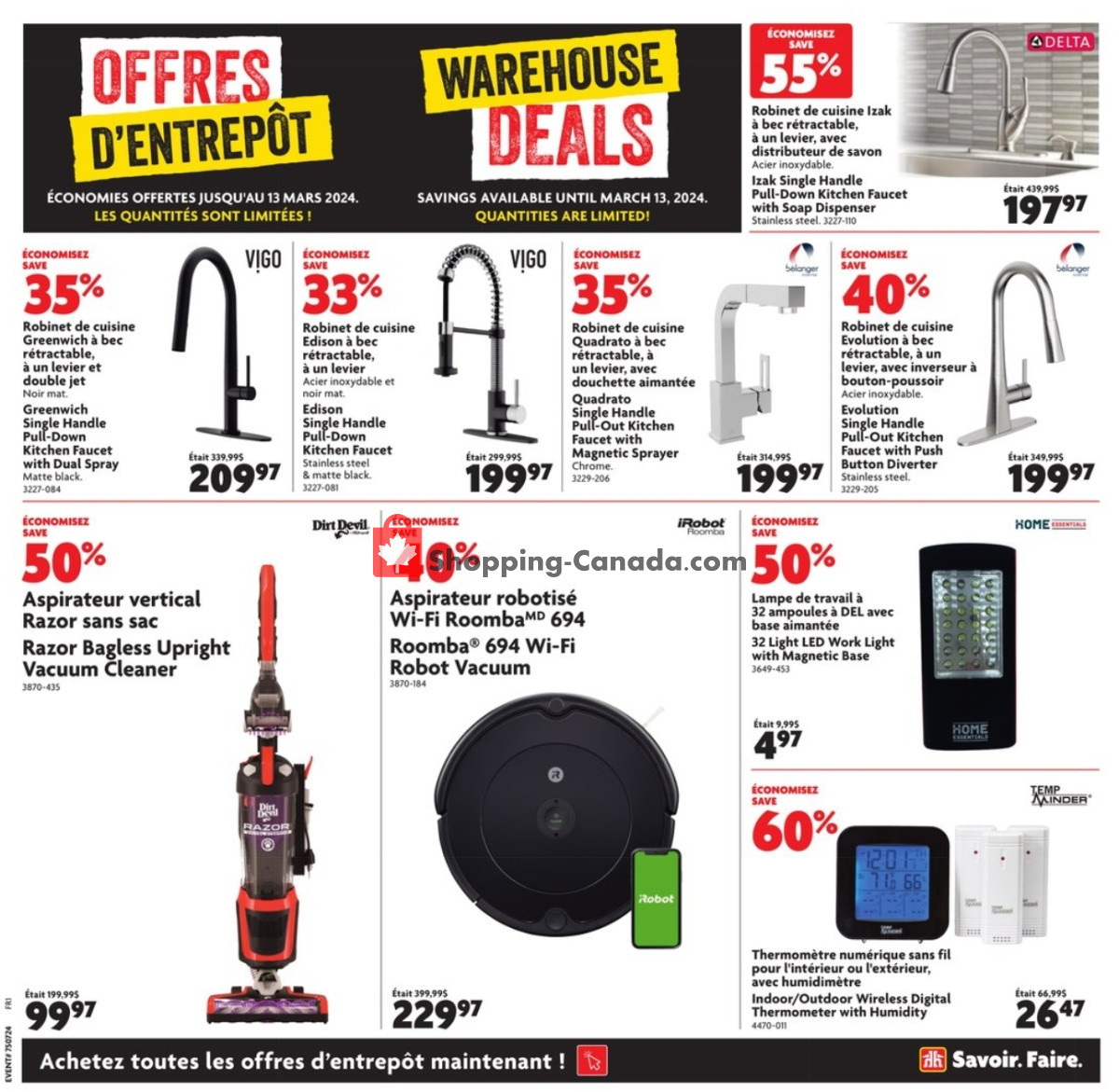 Home Hardware flyer from Thursday February 29, 2024 to Wednesday March 6, 2024 - page 10