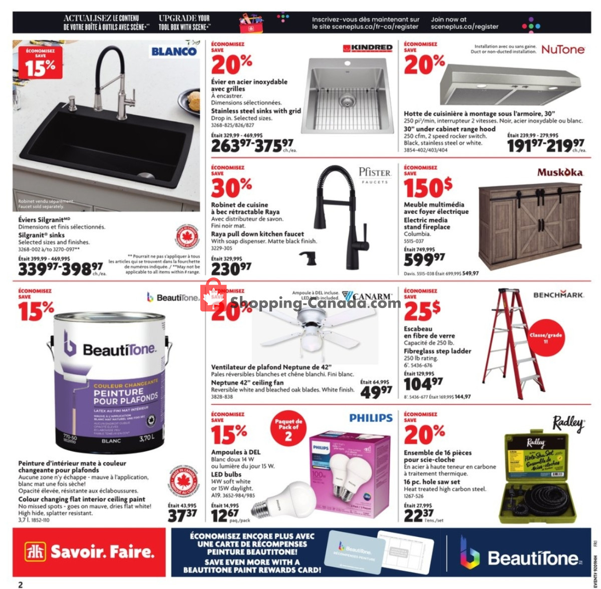 Home Hardware flyer from Thursday February 29, 2024 to Wednesday March 6, 2024 - page 4