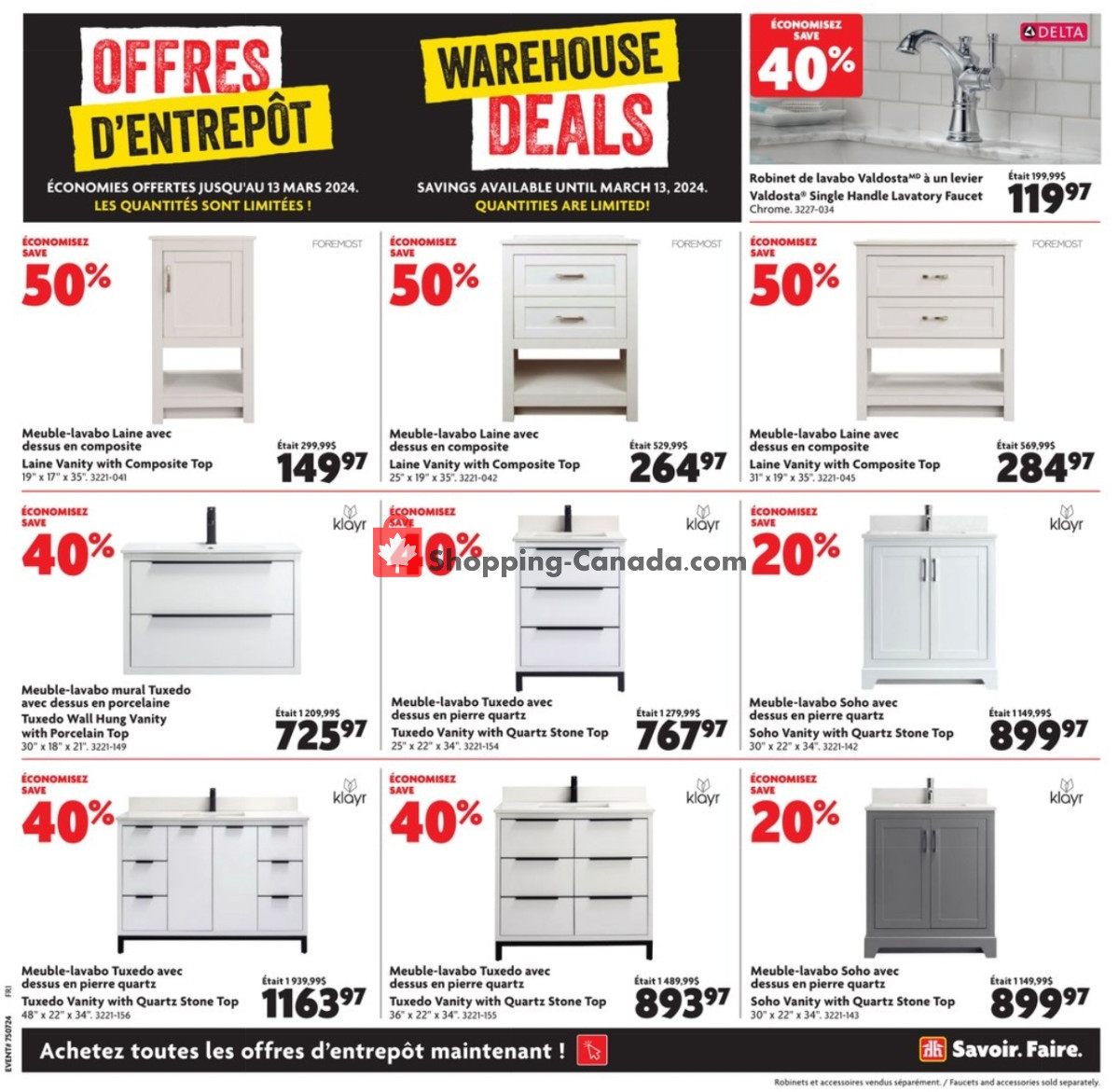 Home Hardware flyer from Thursday February 29, 2024 to Wednesday March 6, 2024 - page 7