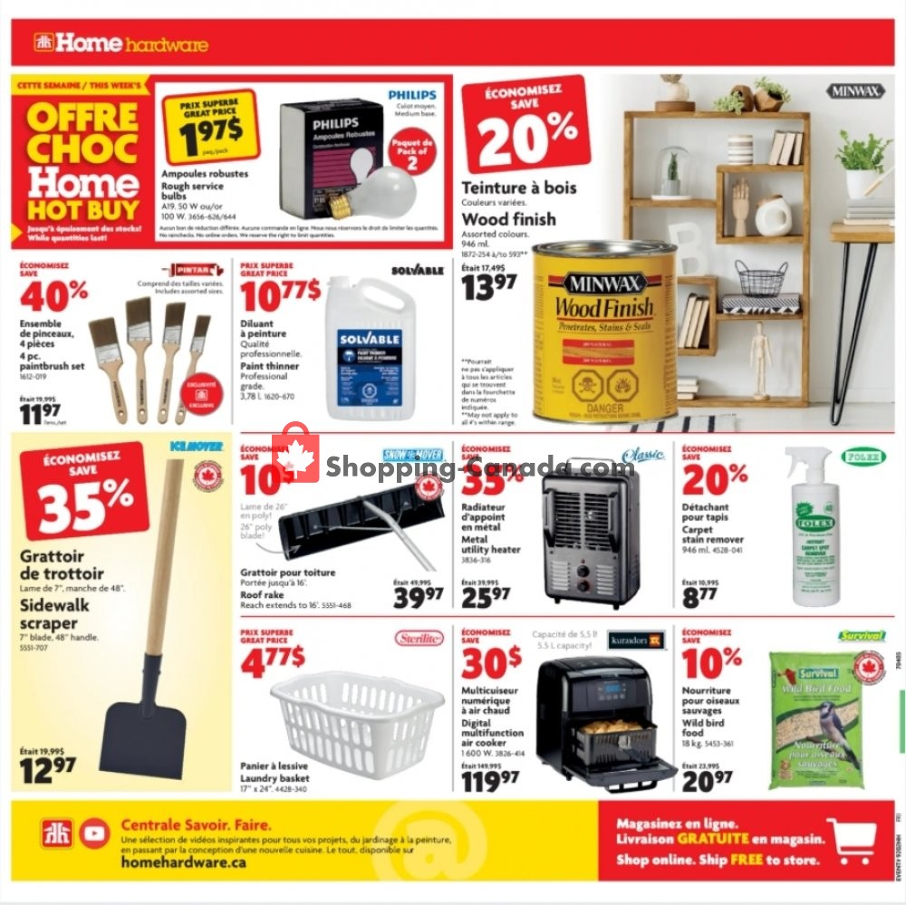 Home Hardware flyer from Thursday January 14, 2021 to Wednesday January 20, 2021 - page 2