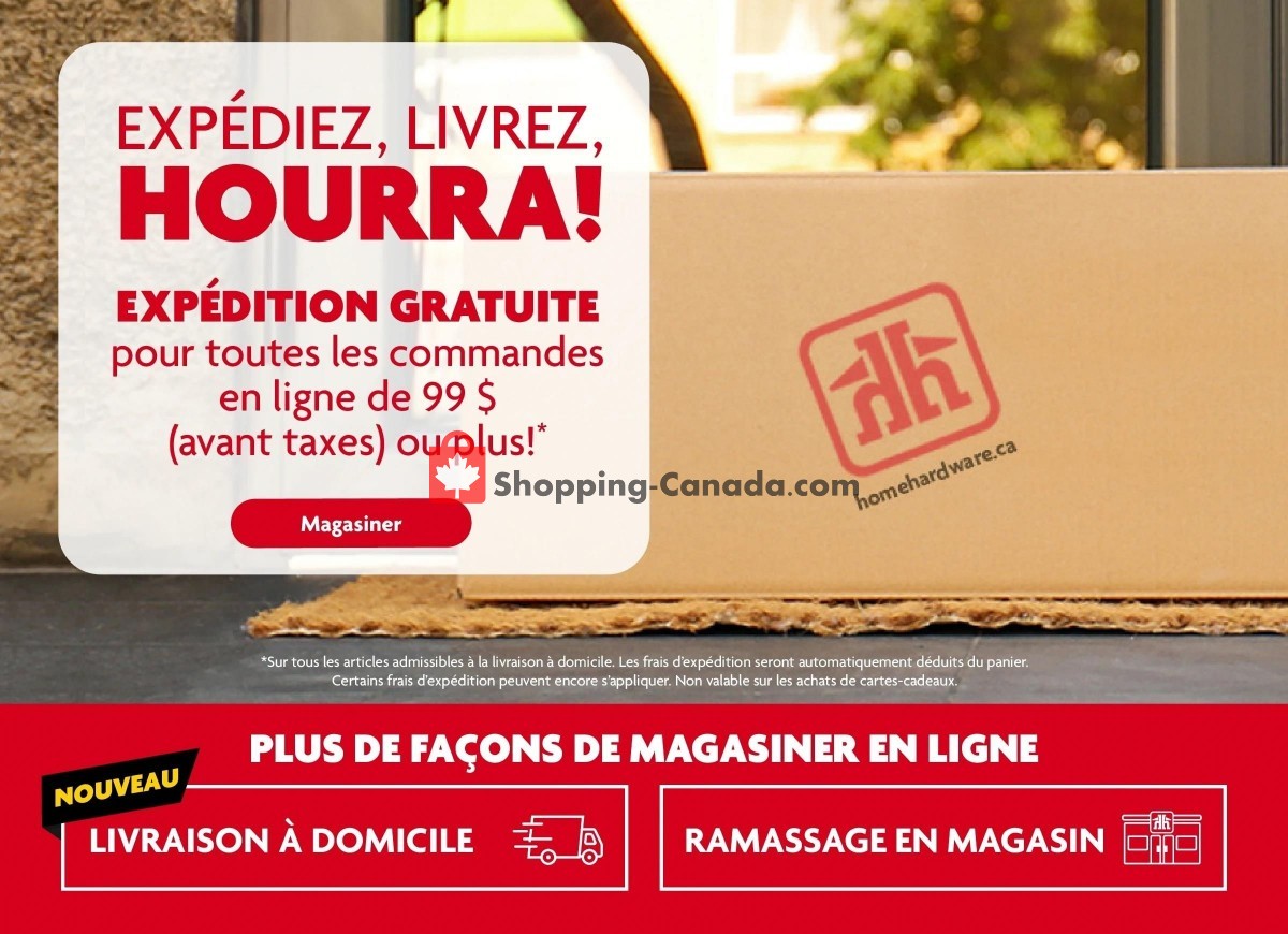 Home Hardware flyer from Thursday January 19, 2023 to Wednesday January 25, 2023 - page 3