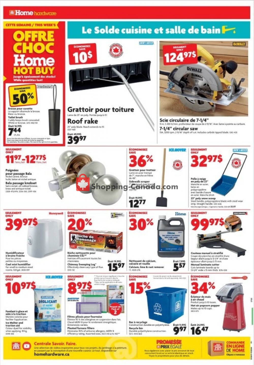 Home Hardware flyer from Thursday January 24, 2019 to Wednesday February 6, 2019 - page 2
