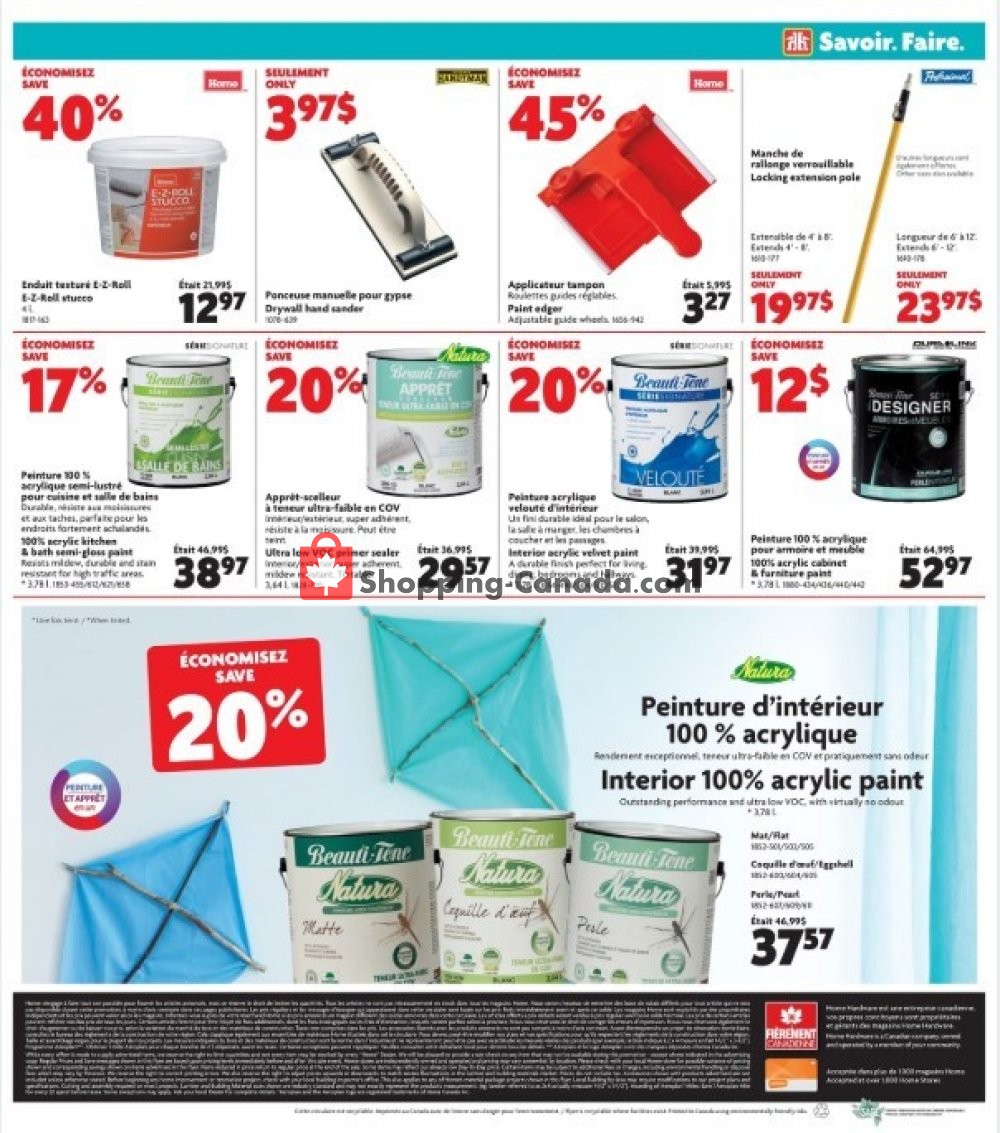 Home Hardware flyer from Thursday January 24, 2019 to Wednesday February 6, 2019 - page 9
