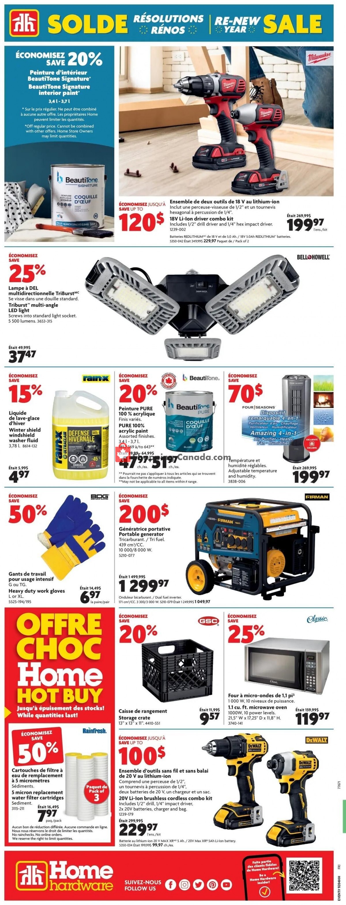 Home Hardware flyer from Thursday January 26, 2023 to Wednesday February 1, 2023 - page 2