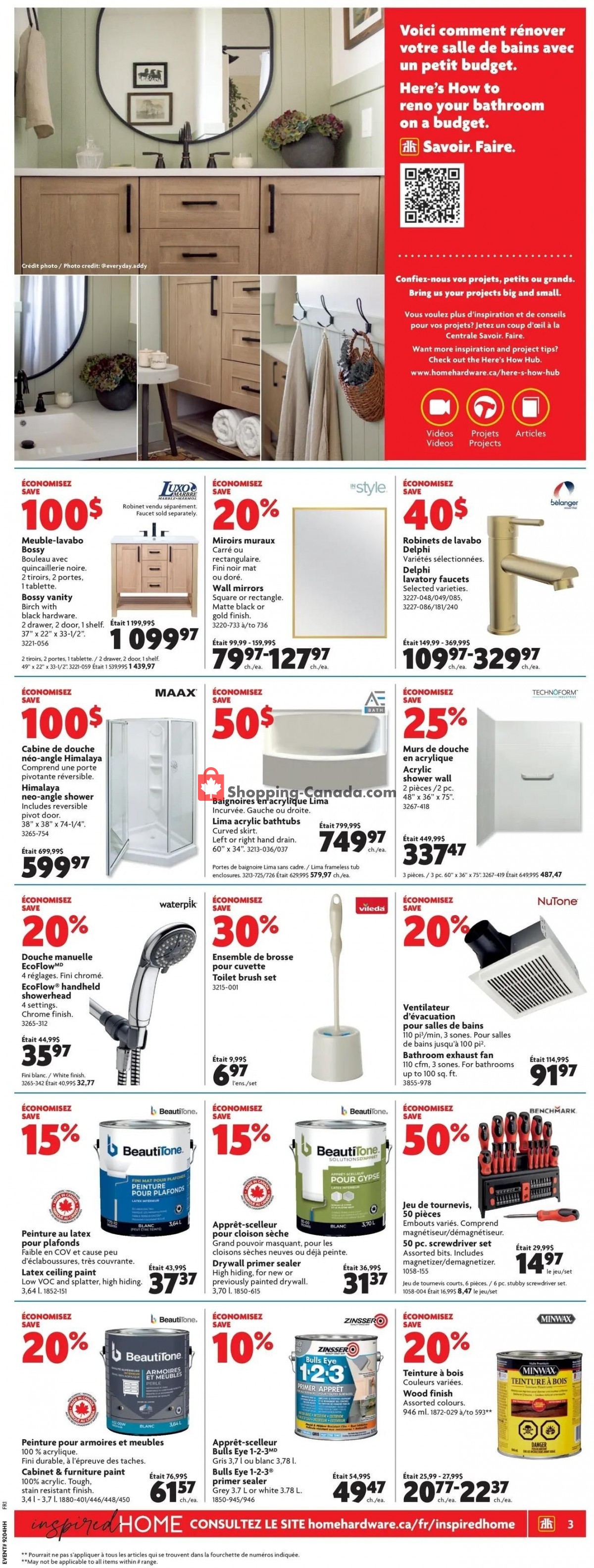 Home Hardware flyer from Thursday January 26, 2023 to Wednesday February 1, 2023 - page 4