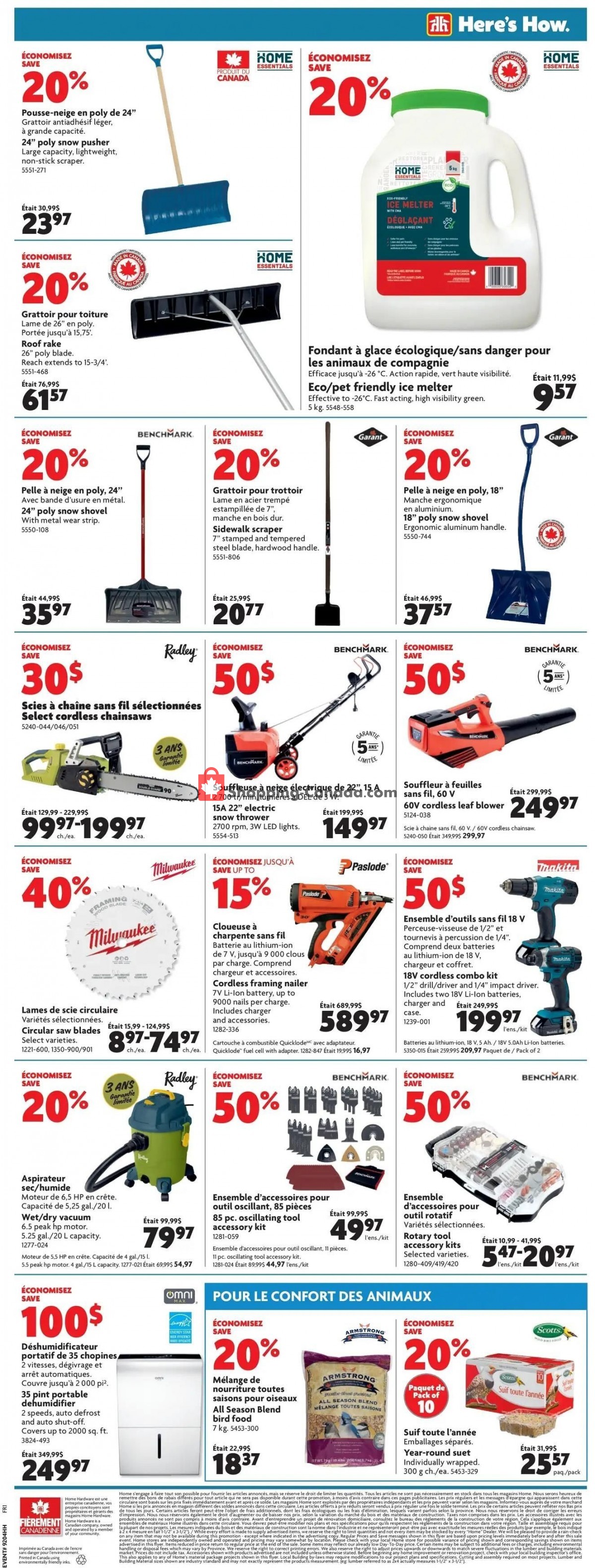 Home Hardware flyer from Thursday January 26, 2023 to Wednesday February 1, 2023 - page 6