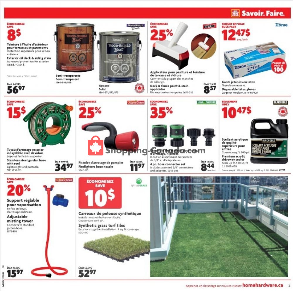 Home Hardware flyer from Thursday July 11, 2019 to Wednesday July 17, 2019 - page 4