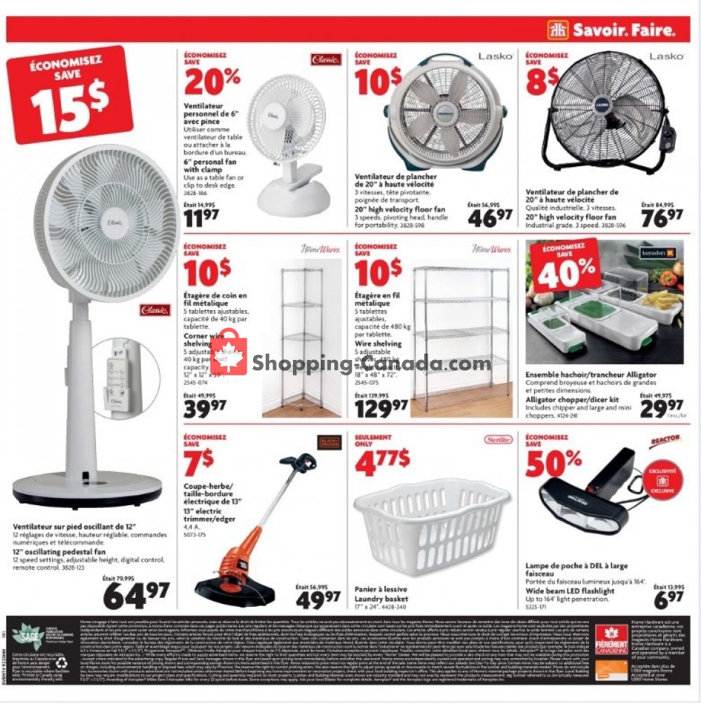 Home Hardware flyer from Thursday July 11, 2019 to Wednesday July 17, 2019 - page 8