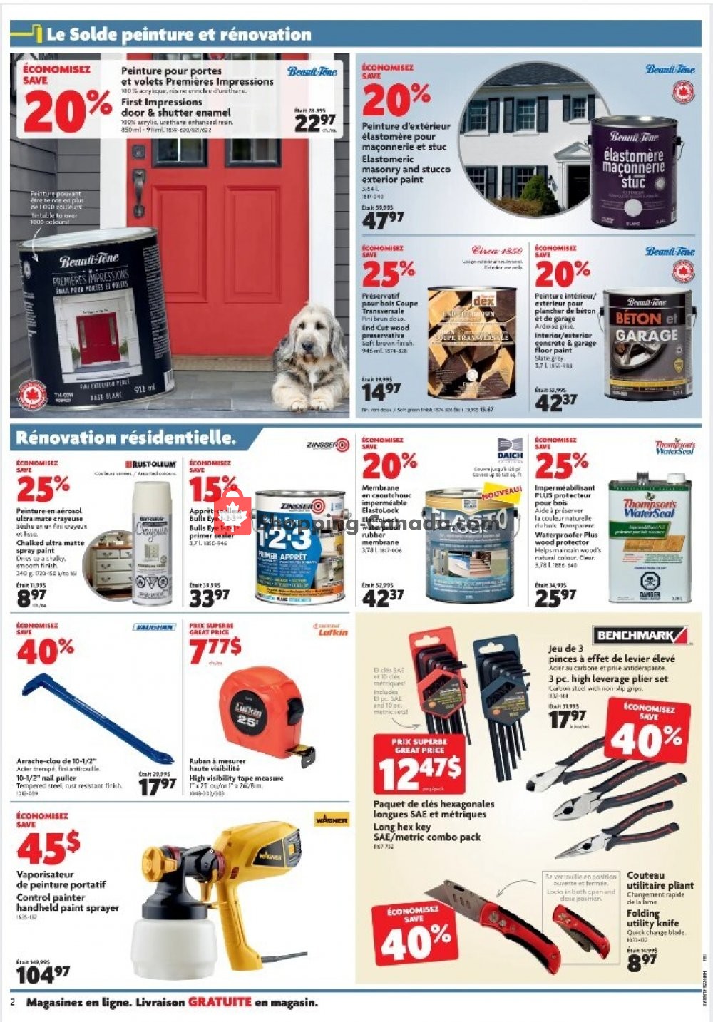 Home Hardware flyer from Thursday July 2, 2020 to Wednesday July 8, 2020 - page 3