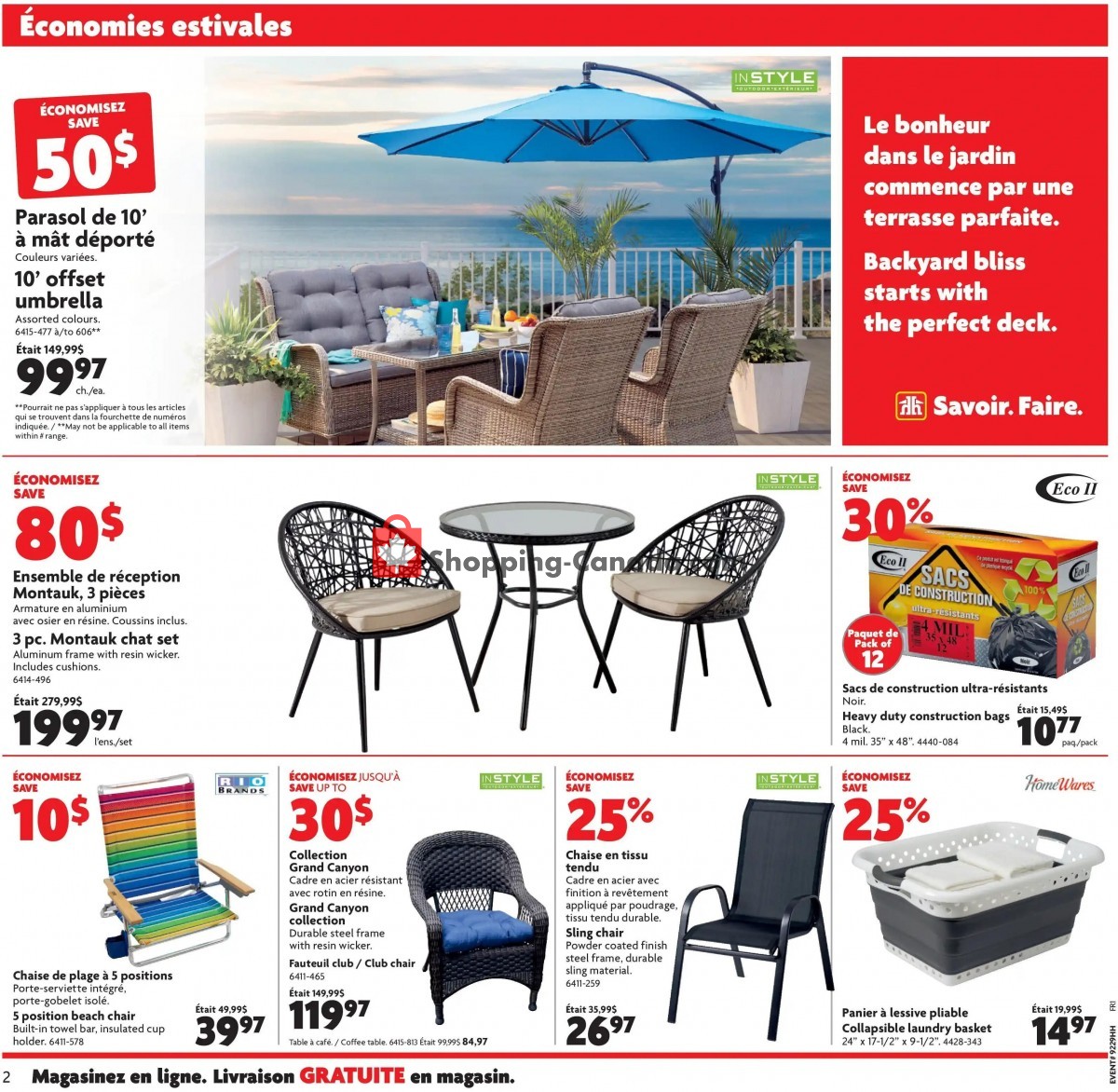 Home Hardware flyer from Thursday July 22, 2021 to Wednesday July 28, 2021 - page 3