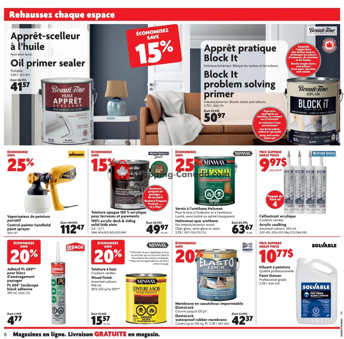 Home Hardware flyer from Thursday July 22, 2021 to Wednesday July 28, 2021 - page 7