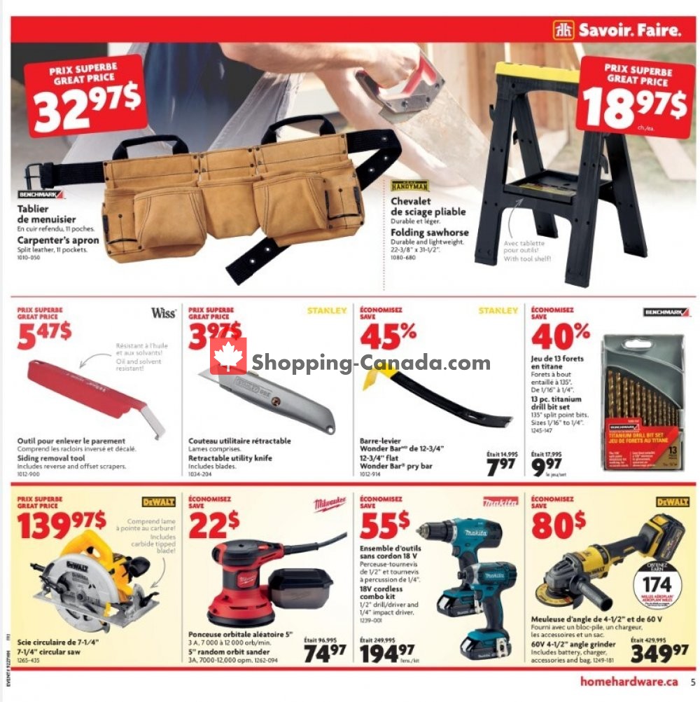 Home Hardware flyer from Thursday July 23, 2020 to Wednesday July 29, 2020 - page 7