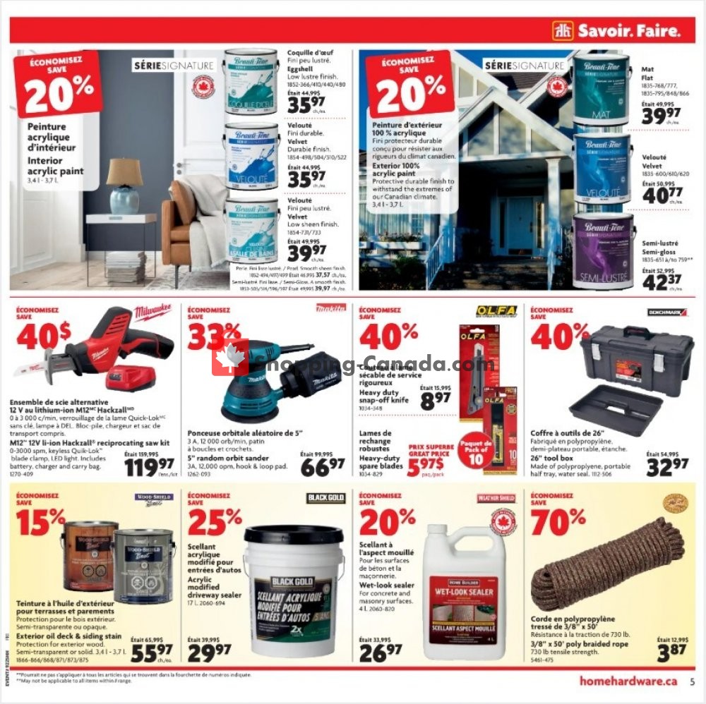 Home Hardware flyer from Thursday July 9, 2020 to Wednesday July 15, 2020 - page 6