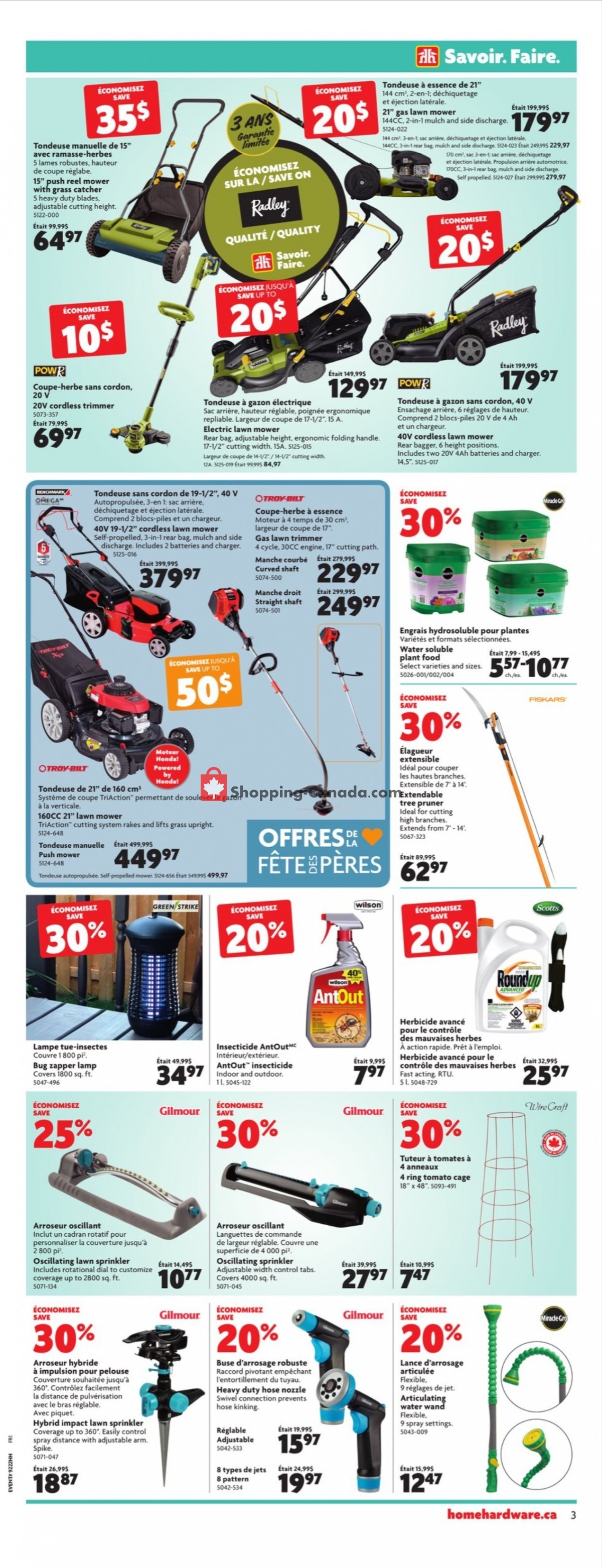 Home Hardware flyer from Thursday June 3, 2021 to Wednesday June 9, 2021 - page 4