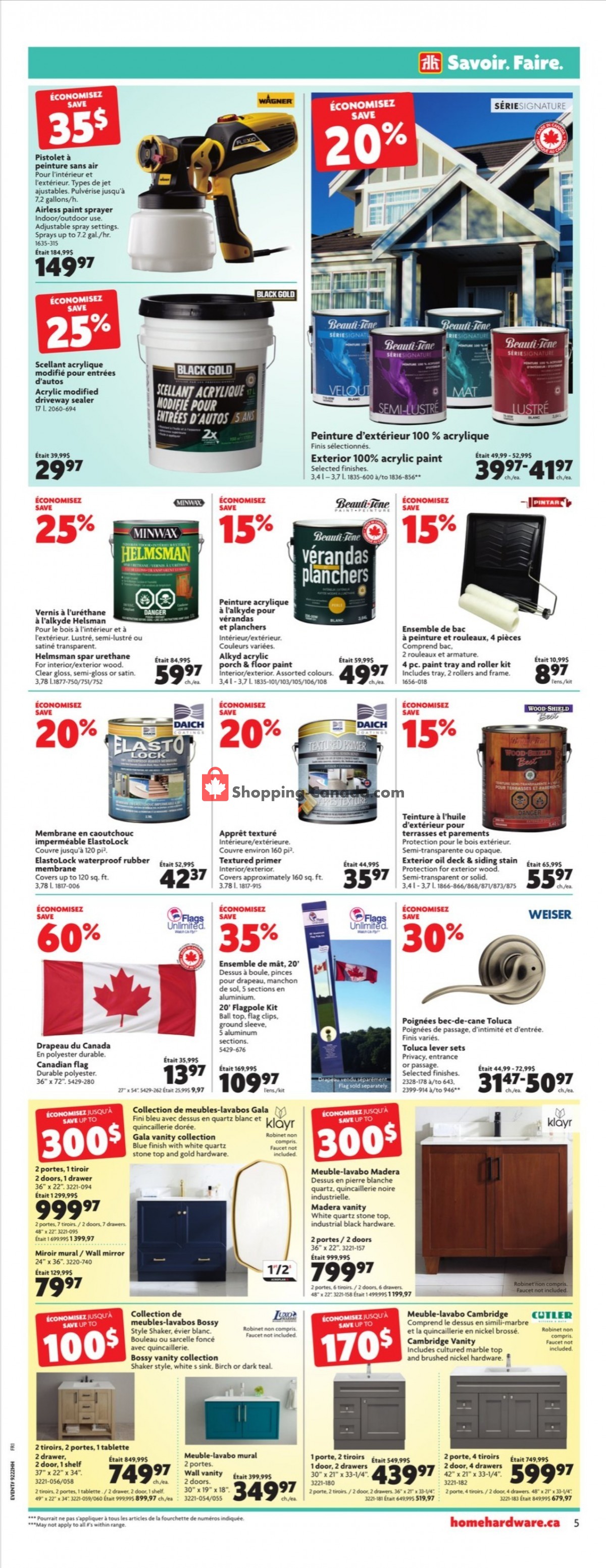 Home Hardware flyer from Thursday June 3, 2021 to Wednesday June 9, 2021 - page 6