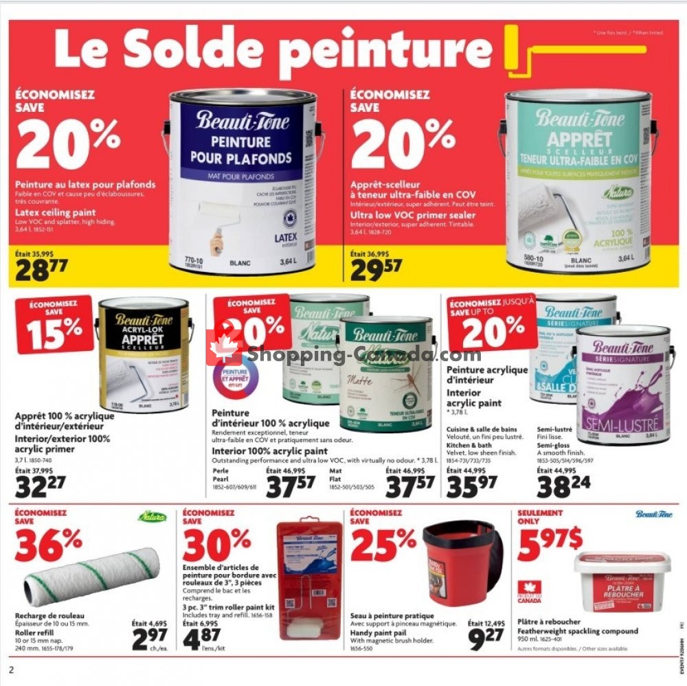 Home Hardware flyer from Thursday March 7, 2019 to Wednesday March 13, 2019 - page 3