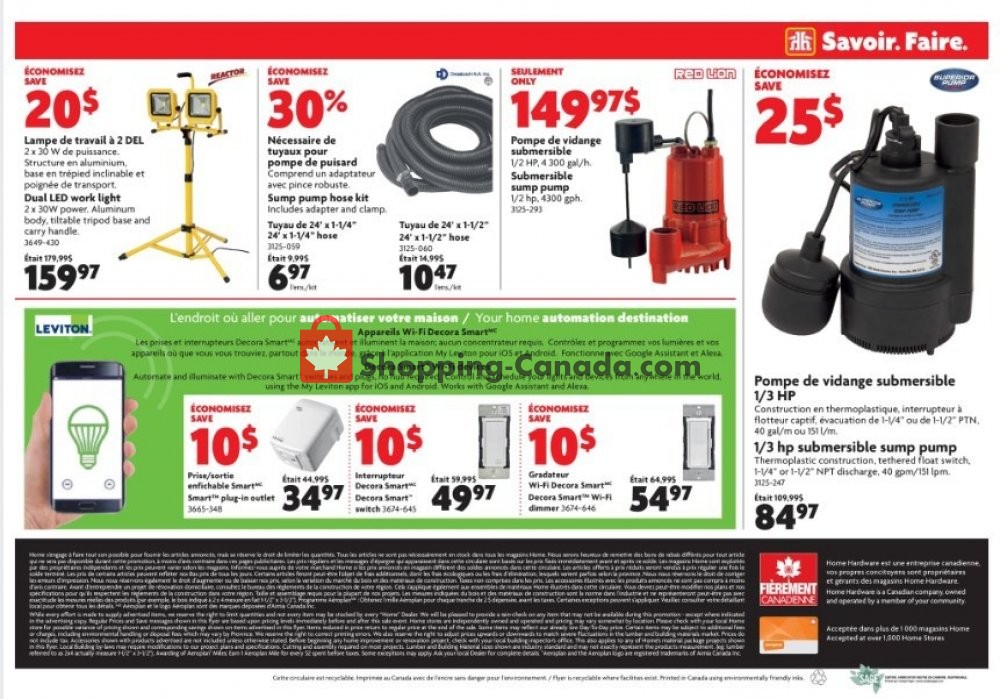 Home Hardware flyer from Thursday March 7, 2019 to Wednesday March 13, 2019 - page 8