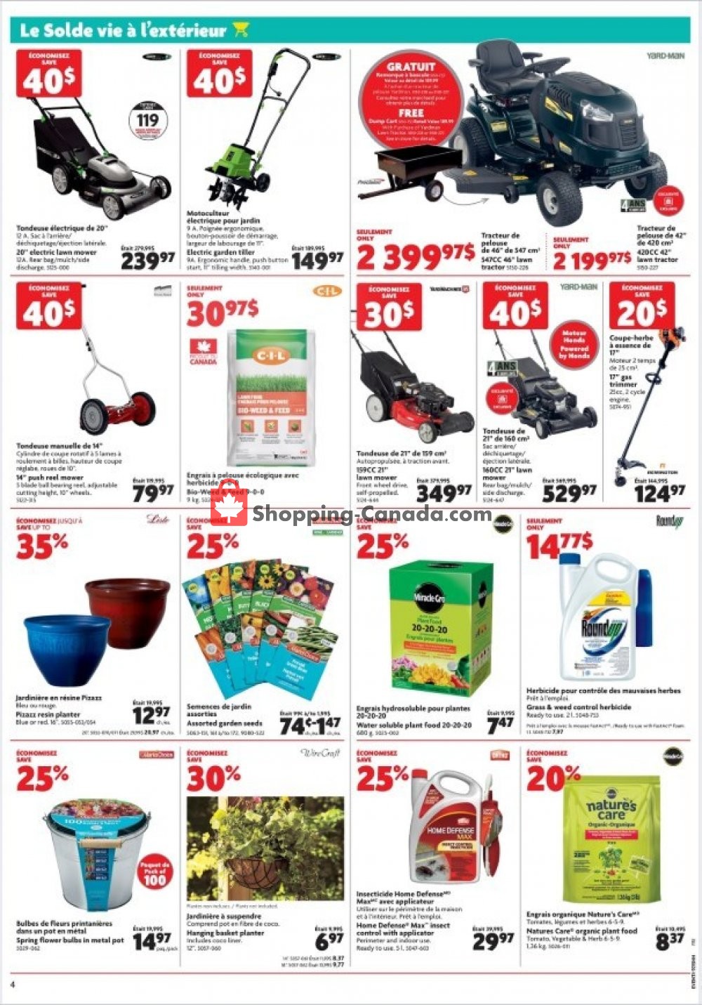 Home Hardware flyer from Thursday May 16, 2019 to Wednesday May 22, 2019 - page 4