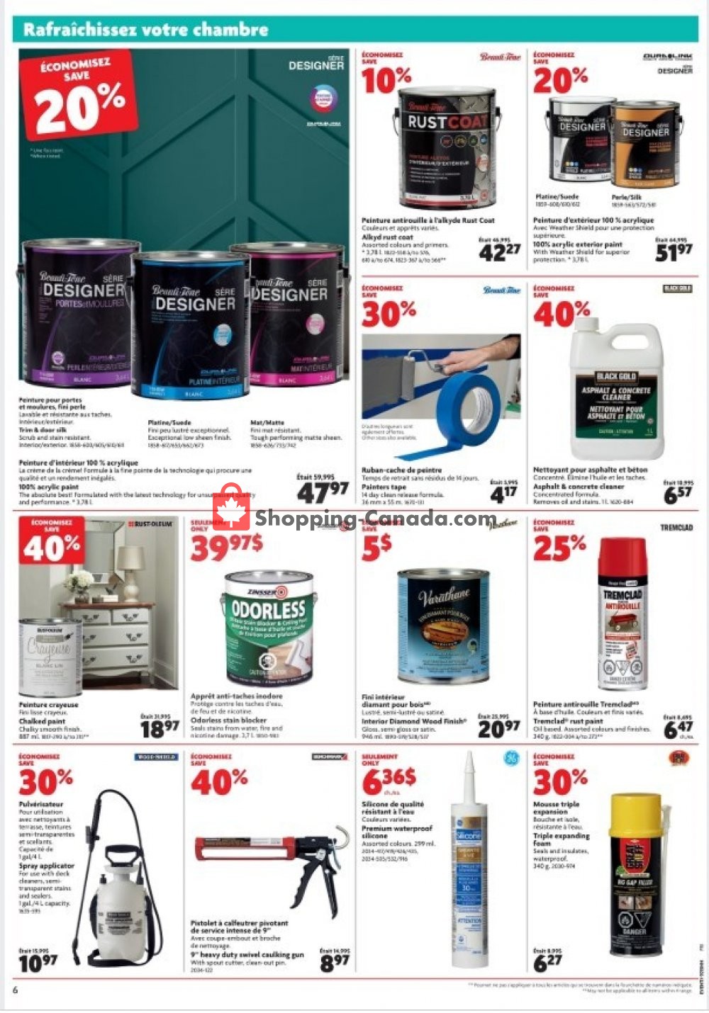 Home Hardware flyer from Thursday May 16, 2019 to Wednesday May 22, 2019 - page 6