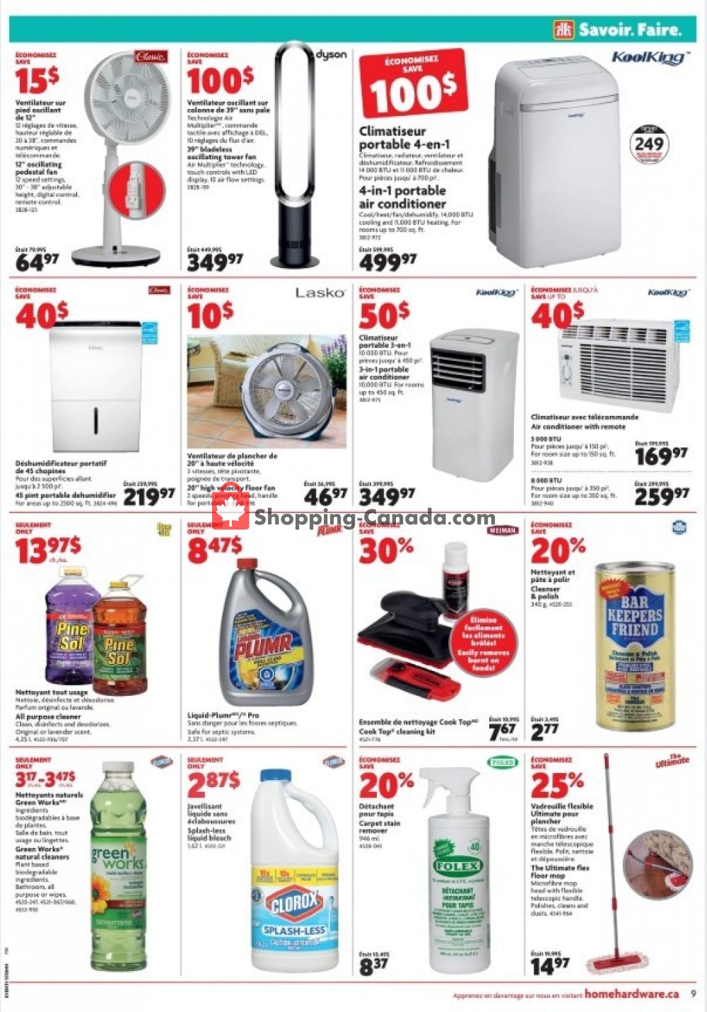 Home Hardware flyer from Thursday May 16, 2019 to Wednesday May 22, 2019 - page 9