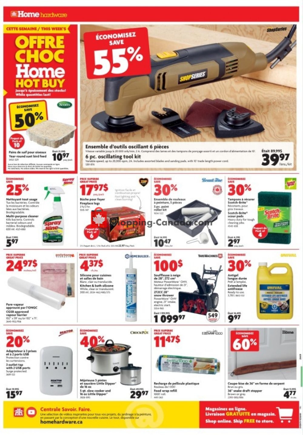 Home Hardware flyer from Thursday November 7, 2019 to Wednesday November 13, 2019 - page 2