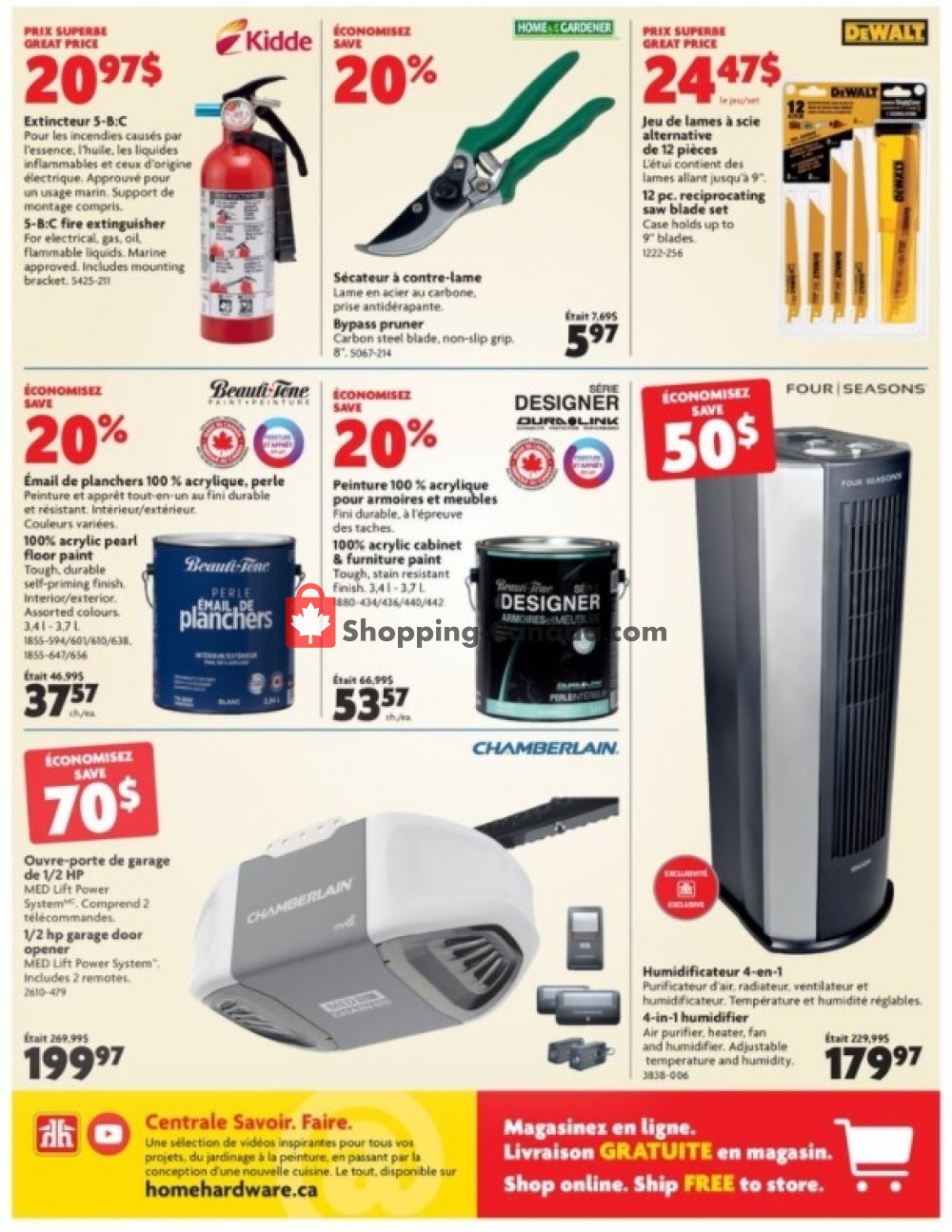 Home Hardware flyer from Thursday October 15, 2020 to Wednesday October 21, 2020 - page 4