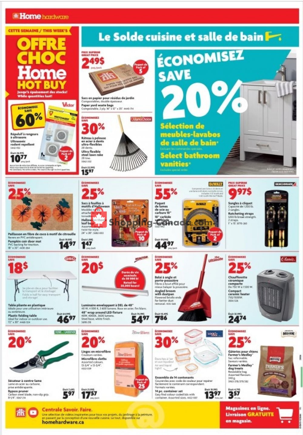 Home Hardware flyer from Thursday October 3, 2019 to Wednesday October 9, 2019 - page 2