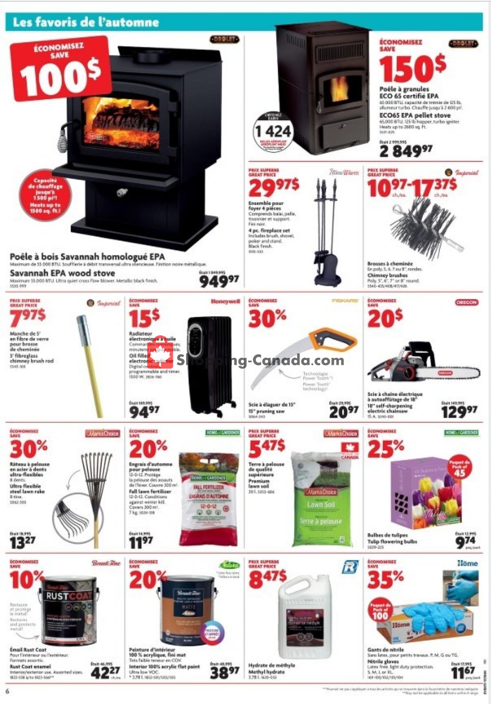 Home Hardware flyer from Thursday October 3, 2019 to Wednesday October 9, 2019 - page 7