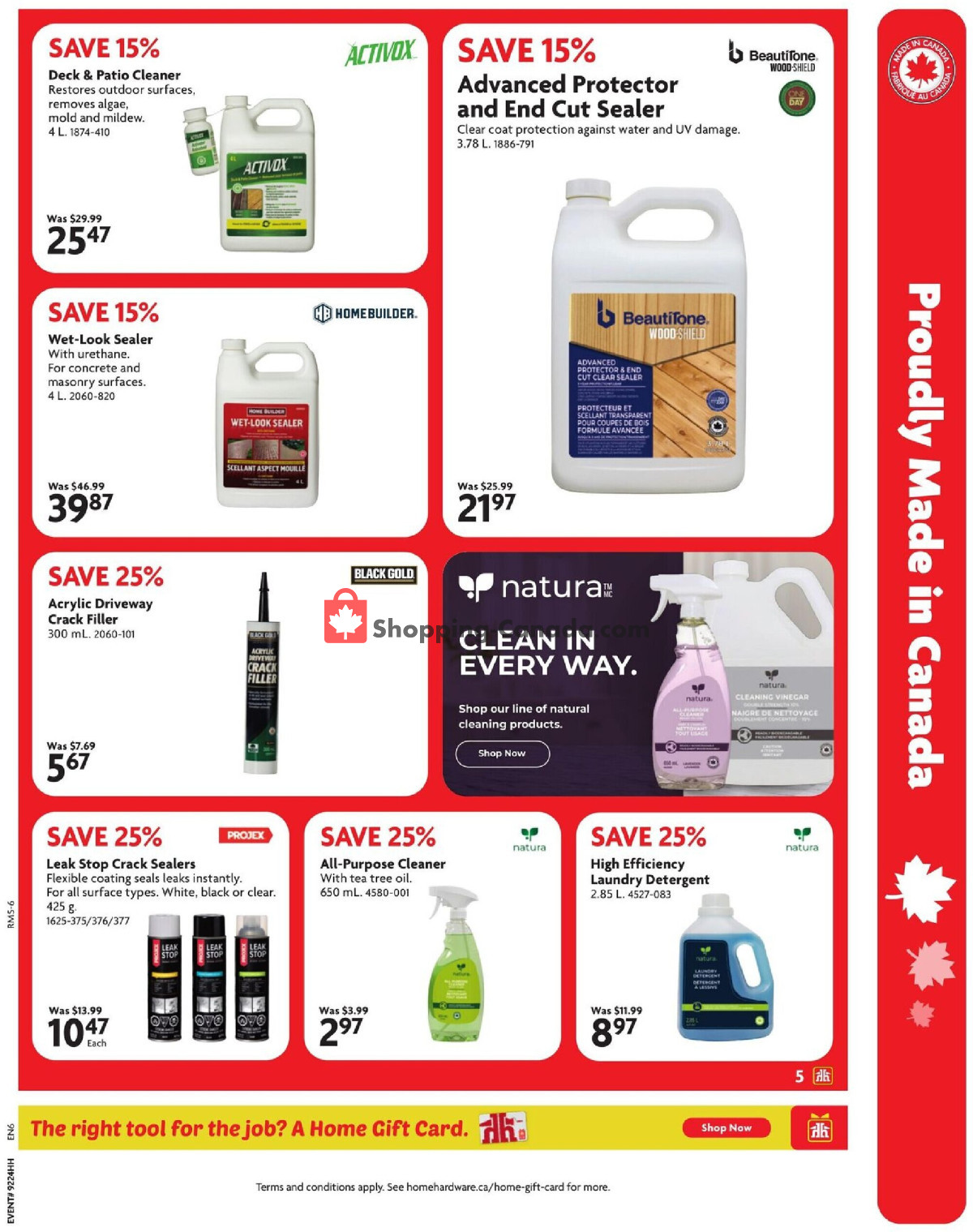 Home Hardware flyer from Thursday June 11, 2026 to Wednesday June 17, 2026 - page 6