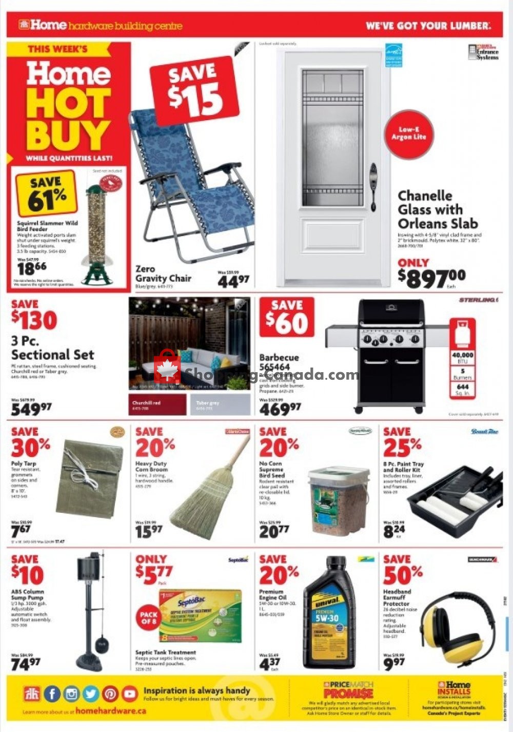 Home Hardware flyer from Thursday April 18, 2019 to Wednesday April 24, 2019 - page 2